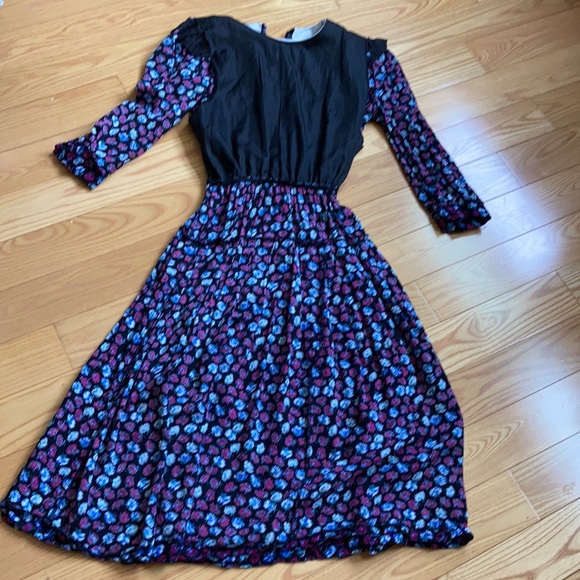 Vintage J.S.J. Flower Dress - Picture 15 of 16